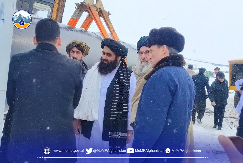 د ټاپي پروژې د چارو بهیر څخه لیدنه ترسره شوه