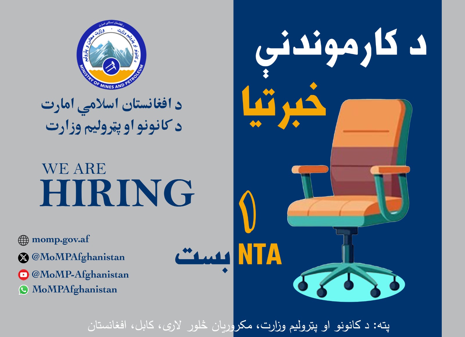 nta vacancy